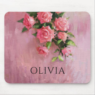 Custom A Dream in Shades of Pink Mouse Pad