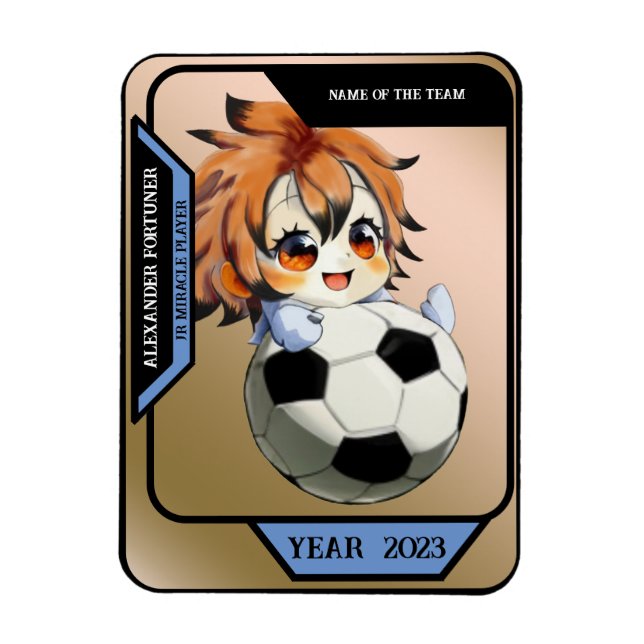 Custom a Sports Card Magnet (Vertical)