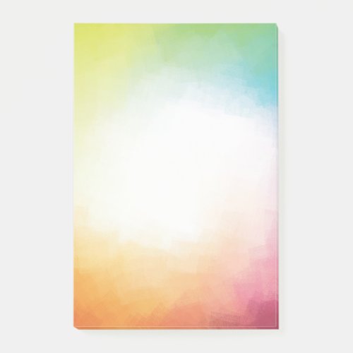 Custom Abstract Art Modern Template Trendy Post_it Notes