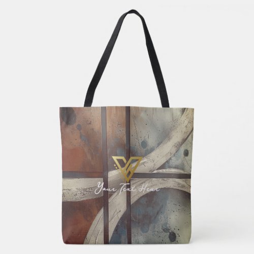 Custom Abstract Fusion Tote Bag