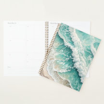 Custom Academic/Business Ocean Themed Planner