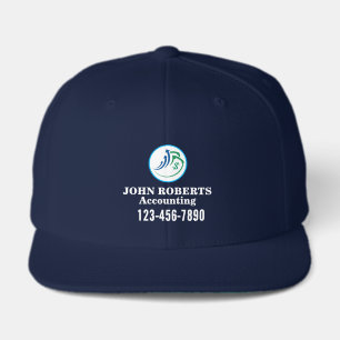 Custom Accountant Corporate Logo Office Visor