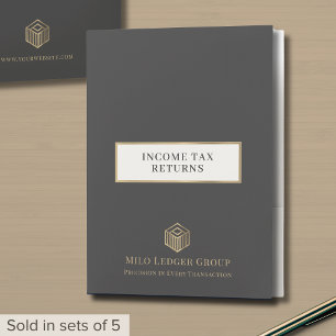 Custom Accounting Tax Folders