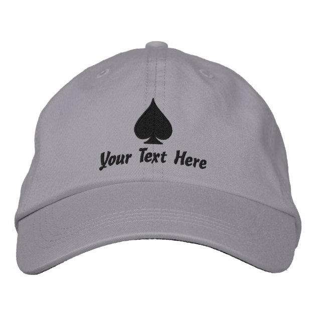 poker hat spade