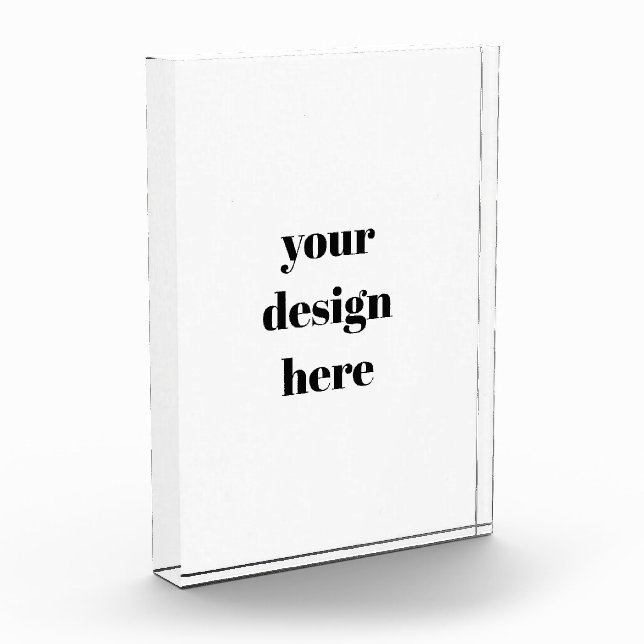 Custom Acrylic Award (Left)