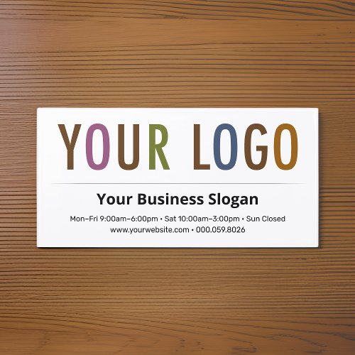 Custom Acrylic Door Sign with Logo for Office Door