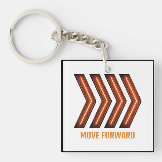 Custom Acrylic Keychain | Personalized Durable Key (Front)