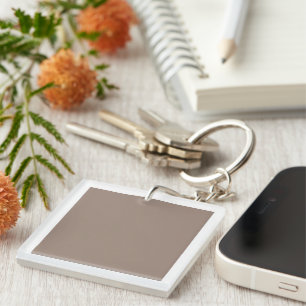 Custom Acrylic Keychain   Square Double‑Sided