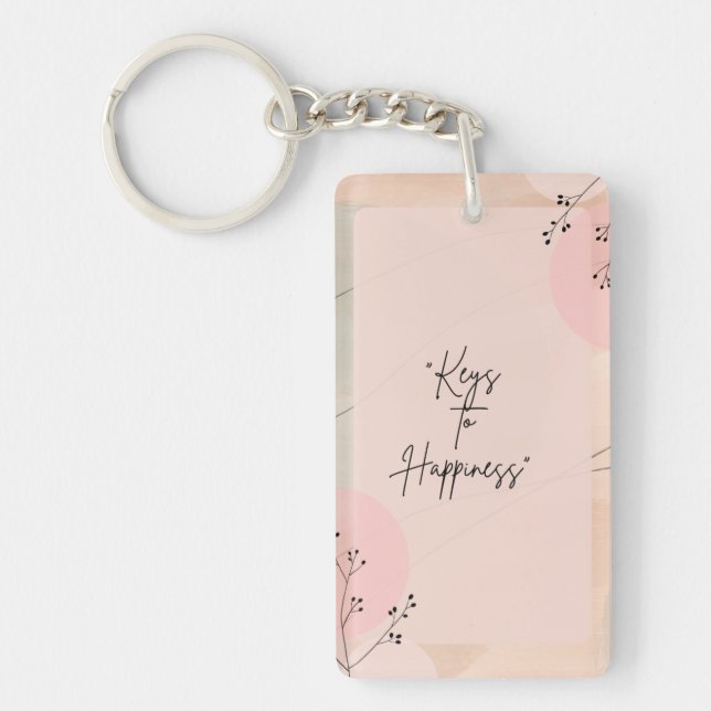 Custom Acrylic Keychain - Unique And Durable (Front)
