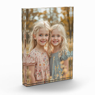 Custom Acrylic Personalised Photo Block