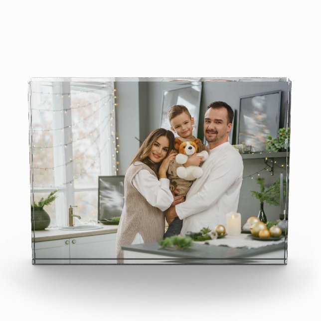 Custom Acrylic Photo Block Personalized Photo Gift (Front)
