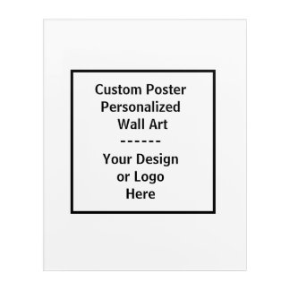 Custom Acrylic Wall Art – Personalized Wall Art