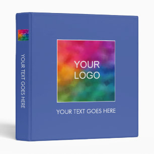 Custom Add Company Logo Here Promotional 3 Ring Binder