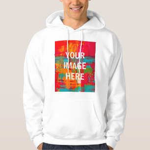 Custom Add Image Logo Personalize Template Hoodie