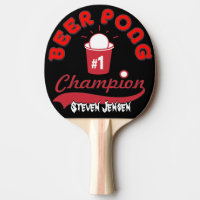 Custom Add Name Beer Pong Paddle