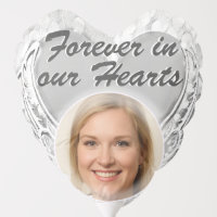Custom Add Name Heart Memorial Balloon