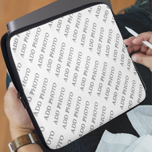 Custom Add Name Photo or Artwork Laptop Sleeve