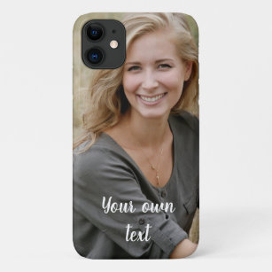Custom, Add Photo and Text. iPhone 11 Case