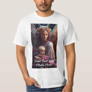 Custom, Add Photo and Text T-Shirt