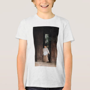 Custom, Add Photo and Text Tri-Blend Shirt