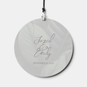 Custom Add Photo on Back Wind Chime Wind Chime