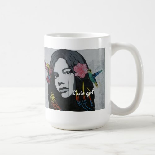 Custom add text and image create your own cute coffee mug