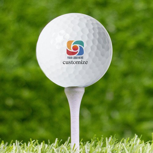 Custom Add Your Business Logo Company Marketing Golf Balls