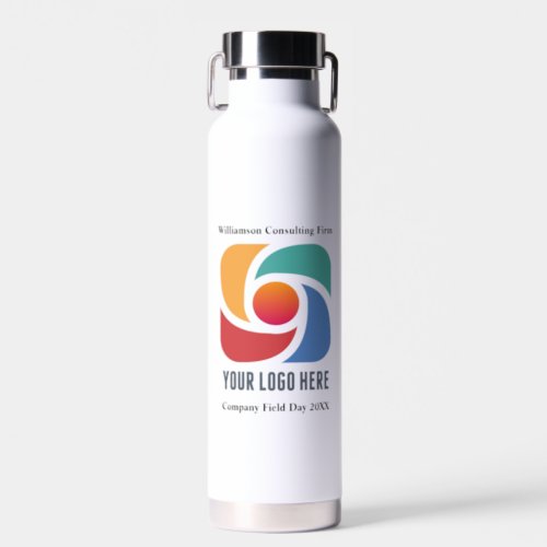 Custom Add Your Business Logo Company Marketing Water Bottle