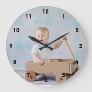 Custom Add Your Favorite Photo Wall Clock