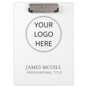 Custom Add Your Logo Minimalist Business Clipboard