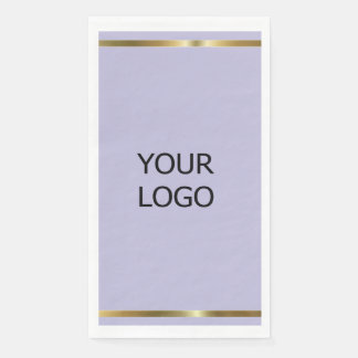 custom add your logo personalized company name pap paper guest towels