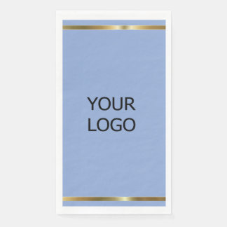 custom add your logo personalized company name pap paper guest towels