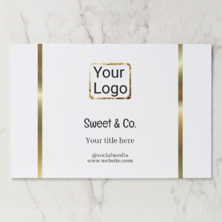 custom add your logo personalized company name pap paper pad
