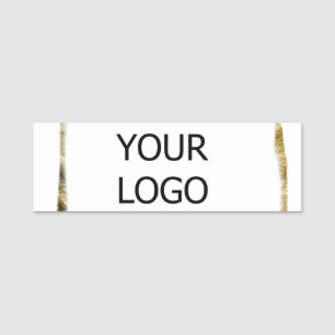 custom add your logo personalized company name pap tag