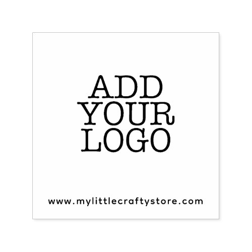 Custom Add Your Logo w Website Self_inking Stamp