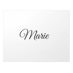 custom add your name glitter colorful add your notepad