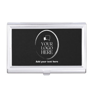 Custom Add Your Name Photo Text Business Card Case