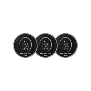 Custom Add Your Name Photo Text Golf Ball Marker