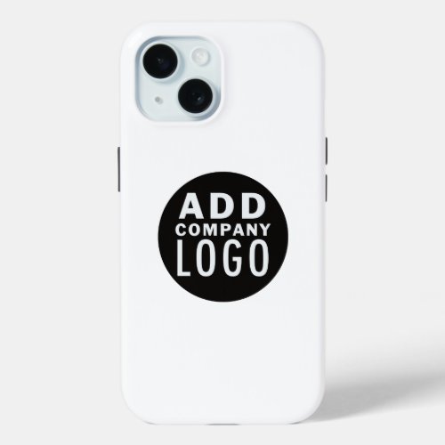 Custom Add Your Own Logo iPhone 15 Case