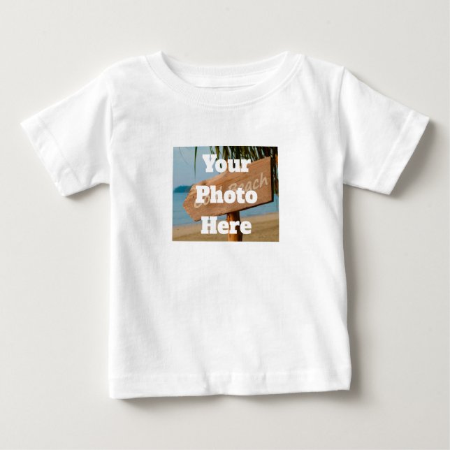 Custom Add Your Own Photo Kids T-shirt Toddler (Front)