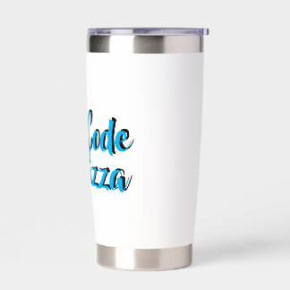 Custom Add Your Own Text Vintage Foam Trucker Hat Insulated Tumbler