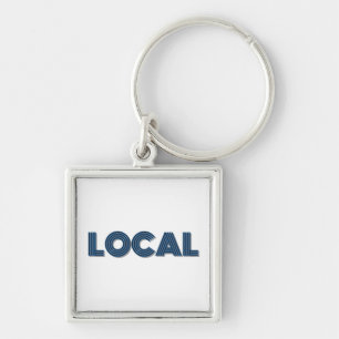 Custom Add Your Own Text Vintage Foam Trucker Hat Keychain