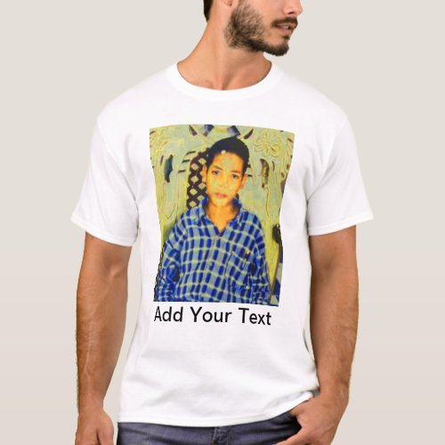 Custom Add Your Photo and Text T_Shirt