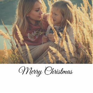 custom add your photo christmas personalized  cutout