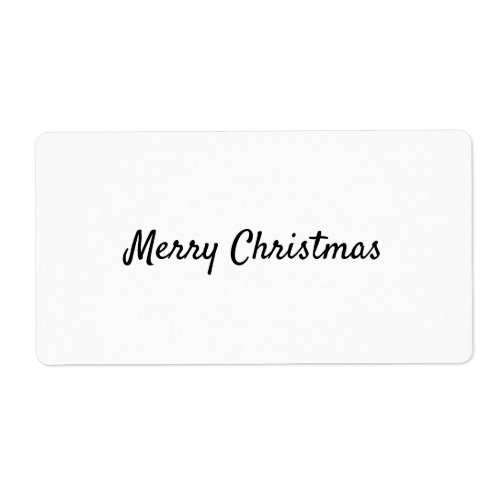 custom add your photo christmas personalized    label