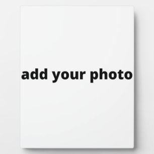 custom add your photo christmas personalized plaqu plaque