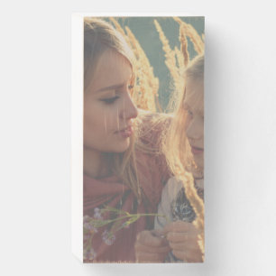 custom add your photo christmas personalized plaqu wooden box sign