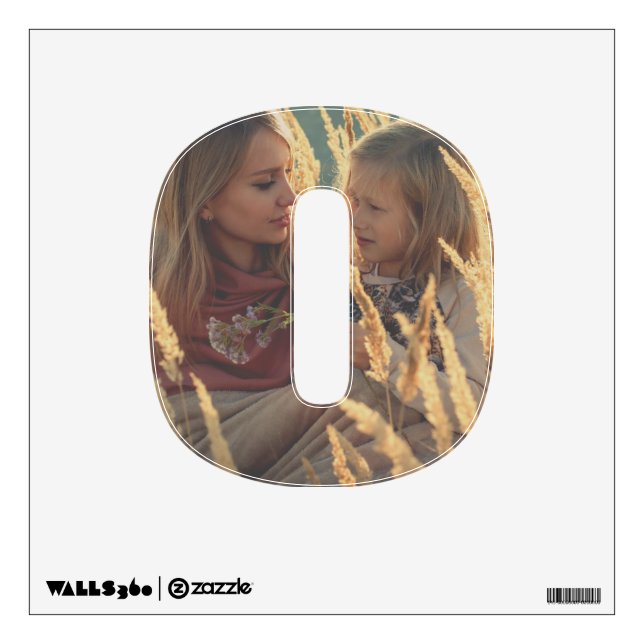 custom add your photo christmas personalized    wa wall decal (Front)