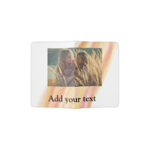 custom add your photo christmas personalized water passport holder