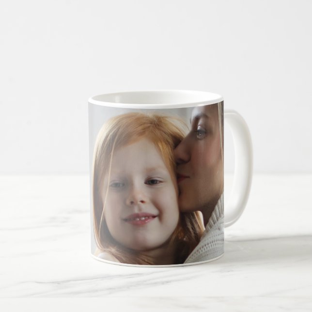 Custom Add Your Photo On  Coffee Mug (Front Right)